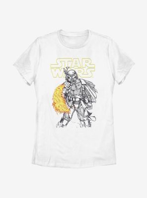 Star Wars Heat Thrower Womens T-Shirt