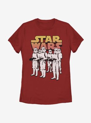 Star Wars Marching Orders Troopers Womens T-Shirt
