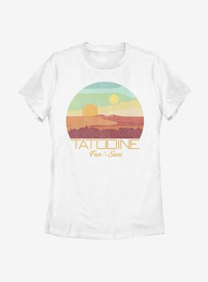 Star Wars Tatooine Fun Womens T-Shirt