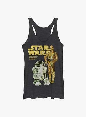 Star Wars Droids Cover Womens Tank Top