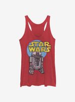 Star Wars R2 Circle Tank Top