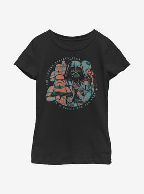 Star Wars Space Bubble Youth Girls T-Shirt