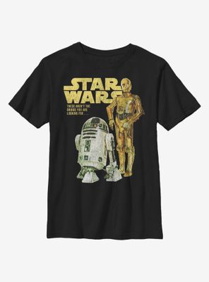 Star Wars Droids Cover Youth T-Shirt