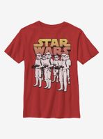 Star Wars Marching Orders Troopers Youth T-Shirt