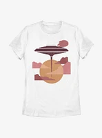 Star Wars Cloud City Minimal Womens T-Shirt