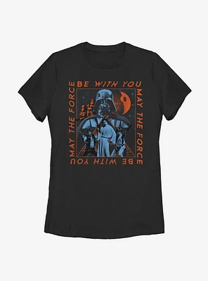 Star Wars Vader Force Box Womens T-Shirt