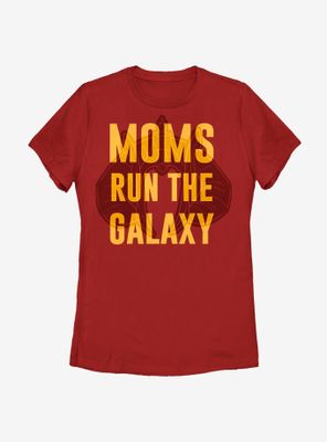 Star Wars Moms Run The Galaxy Womens T-Shirt