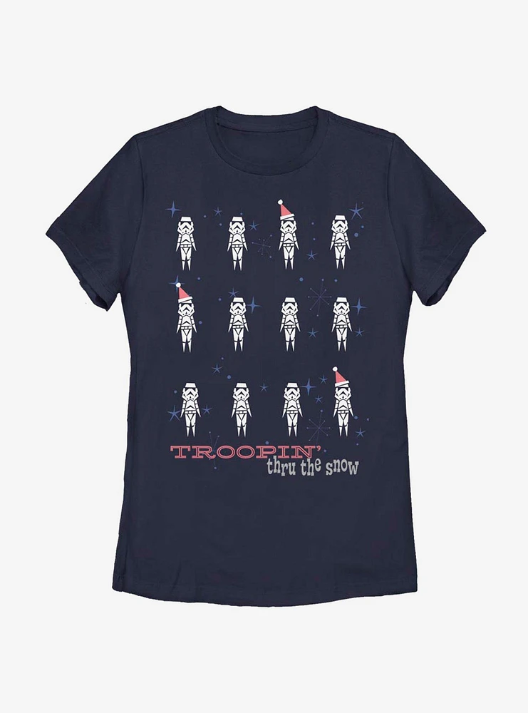 Star Wars Snow Troopers Womens T-Shirt