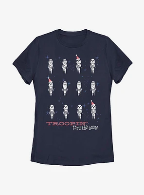 Star Wars Snow Troopers Womens T-Shirt