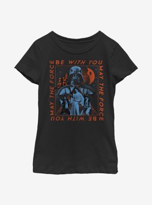 Star Wars Vader Force Box Youth Girls T-Shirt