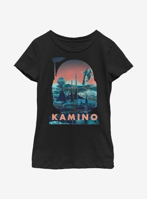 Star Wars Kamino Head Youth Girls T-Shirt
