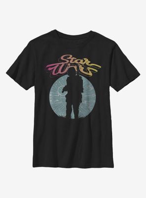 Star Wars Boba Silhouette Youth T-Shirt