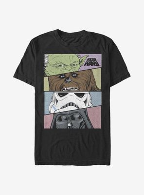 Star Wars Character Up Close T-Shirt