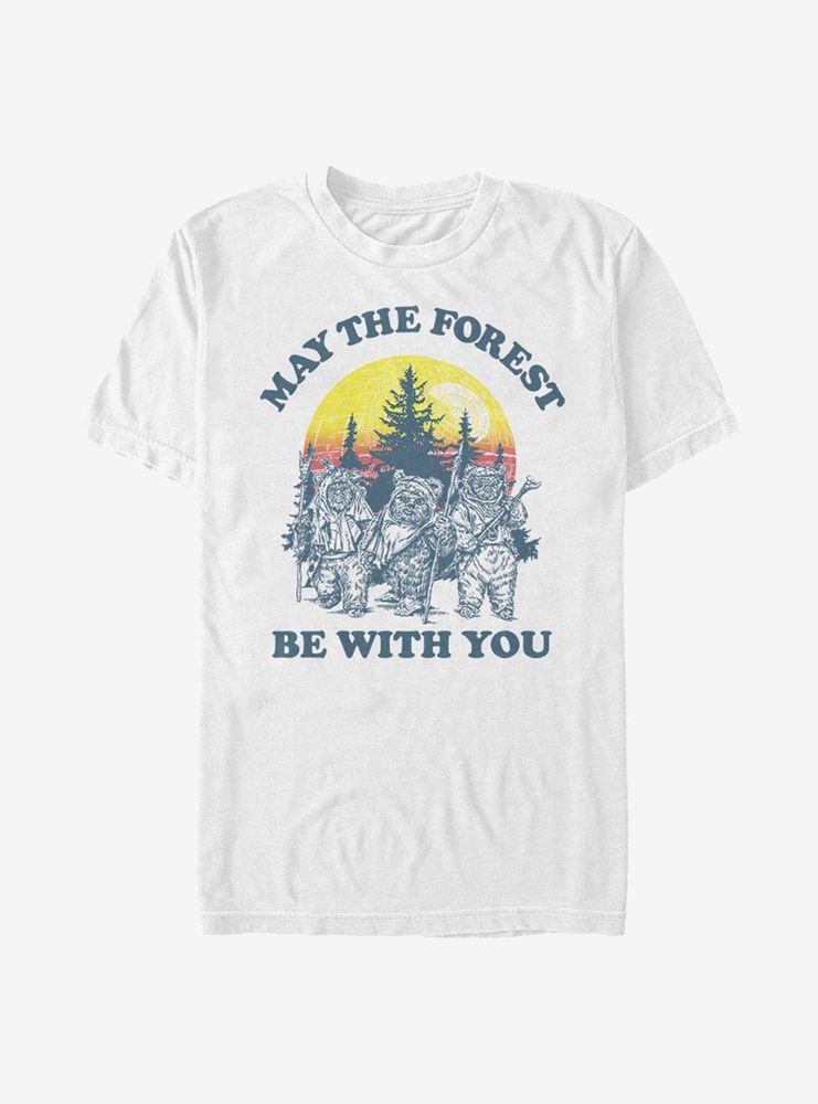 Star Wars Ewok May The Forest Be With You T-Shirt