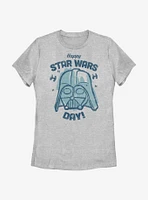 Star Wars Vader Happy Day! Womens T-Shirt