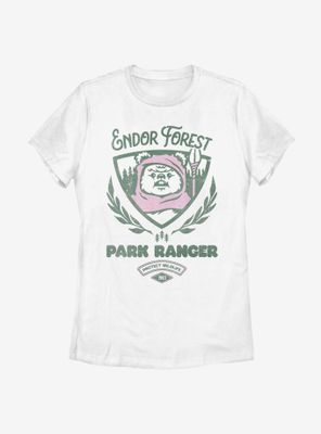 Star Wars Endor Forest Park Ranger Womens T-Shirt