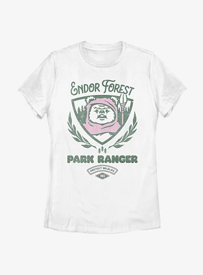 Star Wars Endor Forest Park Ranger Womens T-Shirt