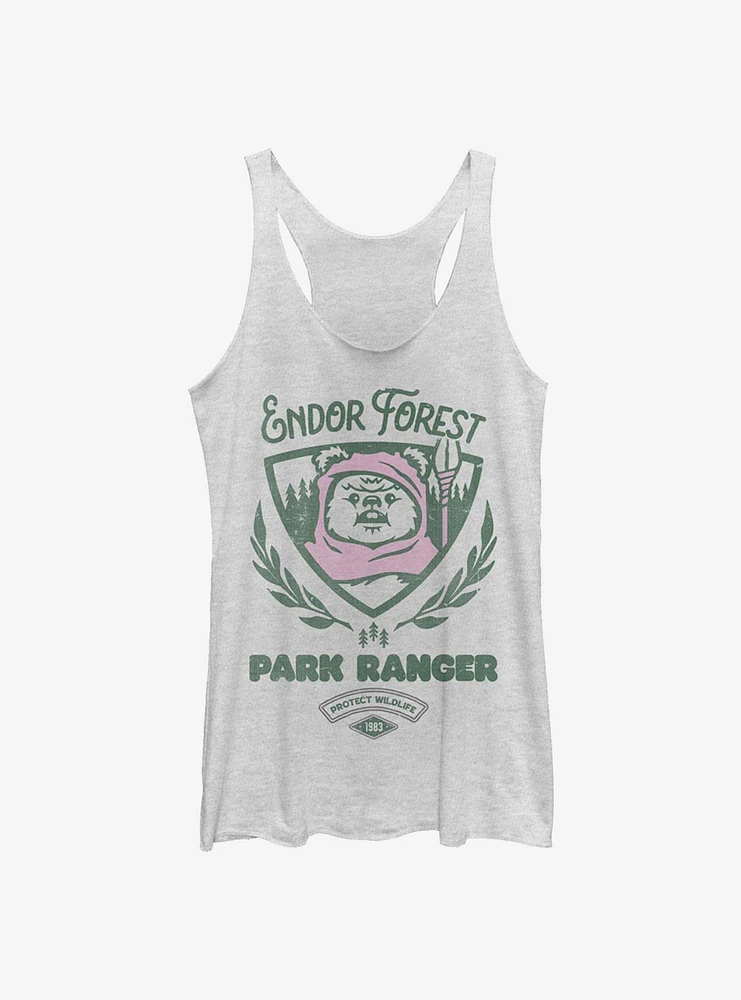 Star Wars Endor Forest Park Ranger Tank Top