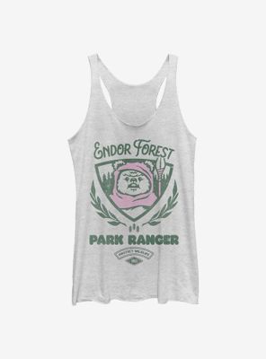 Star Wars Endor Forest Park Ranger Tank Top