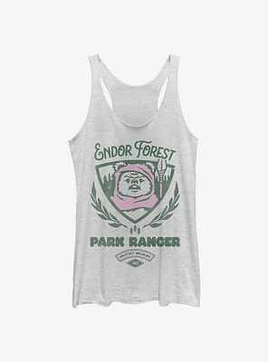 Star Wars Endor Forest Park Ranger Tank Top
