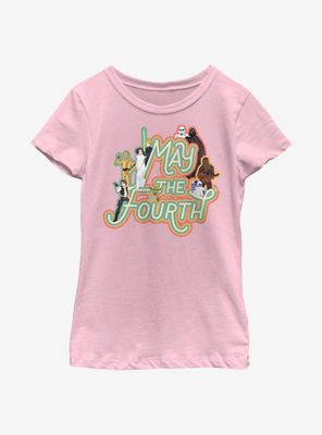 Star Wars May The Fourth Youth Girls T-Shirt