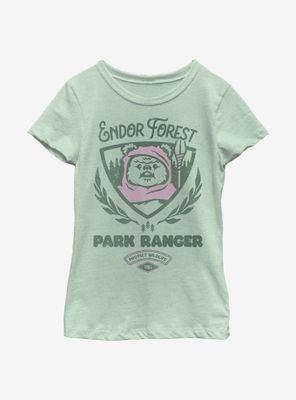 Star Wars Endor Forest Park Ranger Youth Girls T-Shirt