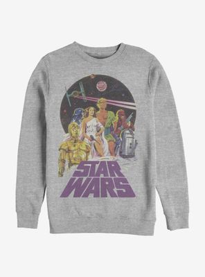 Star Wars Vintage Poster Sweatshirt