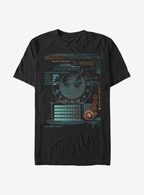 Star Wars Squadrons Components T-Shirt