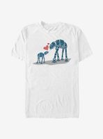 Star Wars AT-AT Love T-Shirt