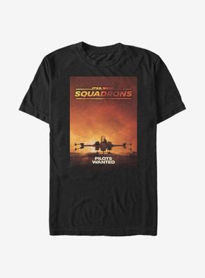 Star Wars Squadron Pilots Wanted T-Shirt