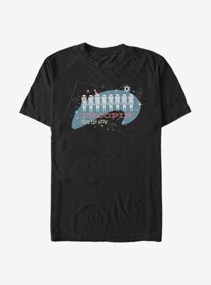 Star Wars Troopin' Thru The Snow T-Shirt