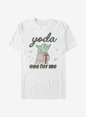 Star Wars Yoda One For Me Cute T-Shirt
