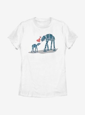 Star Wars AT-AT Love Womens T-Shirt