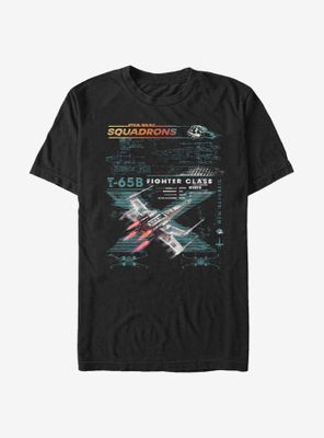 Star Wars X-Wing Squad Scheme T-Shirt