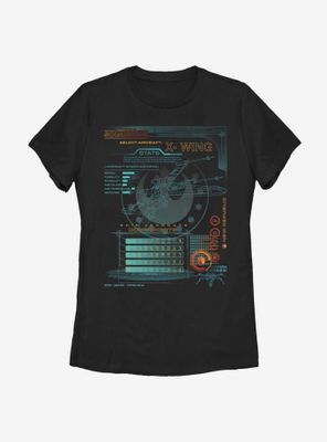 Star Wars Squadrons Components Womens T-Shirt