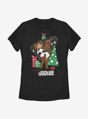 Star Wars Kiss A Wookiee Womens T-Shirt