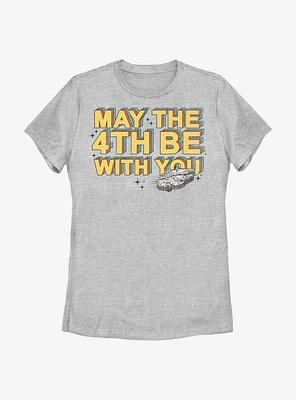 Star Wars May The 4th Be With You Big Letters Womens T-Shirt