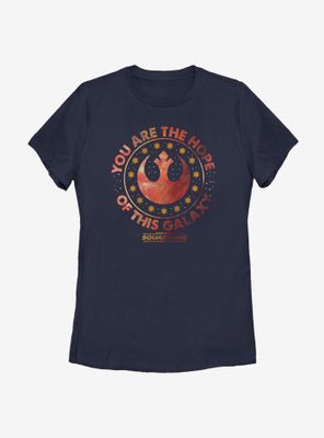 Star Wars You Are The Hope Of Galaxy Womens T-Shirt