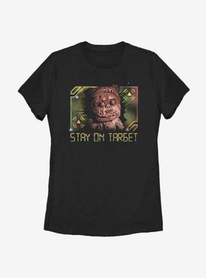 Star Wars Stay On Target Womens T-Shirt