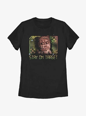 Star Wars Stay On Target Womens T-Shirt