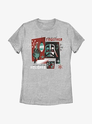 Star Wars Vader Join Me Rule The Holidays Womens T-Shirt