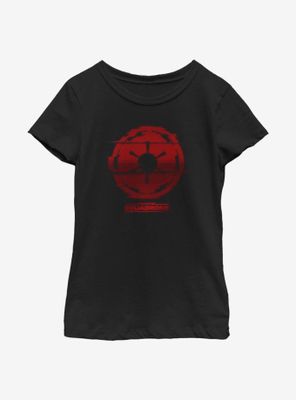 Star Wars Empire Glitch Youth Girls T-Shirt