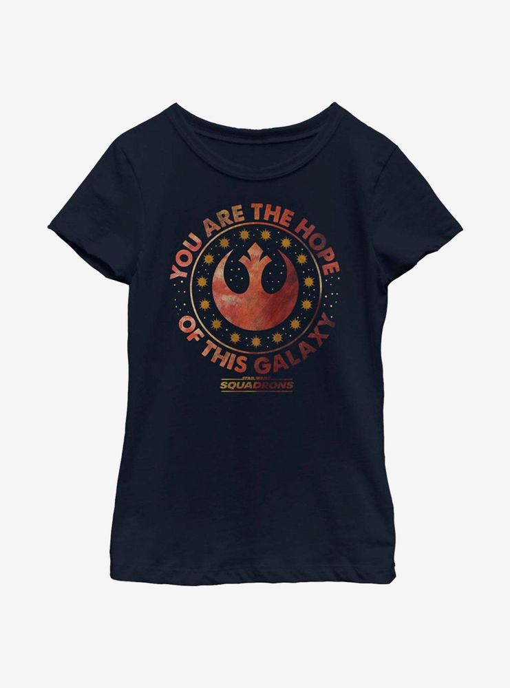 Star Wars You Are The Hope Of Galaxy Youth Girls T-Shirt