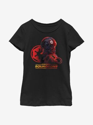 Star Wars Squadrons Imperial Pilot Youth Girls T-Shirt