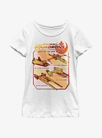 Star Wars Squadrons Rebel Ships Youth Girls T-Shirt