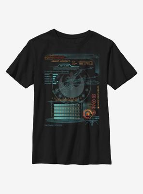 Star Wars Squadrons Components Youth T-Shirt