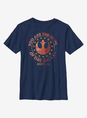 Star Wars You Are The Hope Of Galaxy Youth T-Shirt