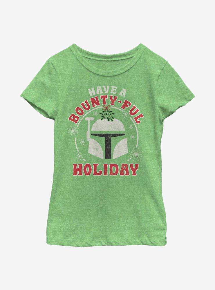 Star Wars Have A Bounty-Ful Holiday Cute Youth Girls T-Shirt