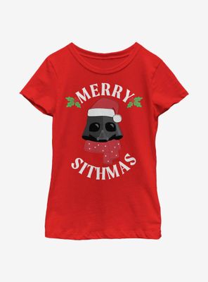 Star Wars Merry Sithmas Youth Girls T-Shirt