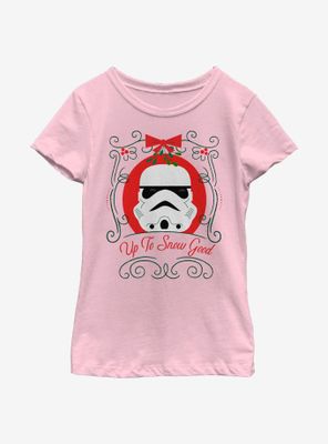 Star Wars Trooper Up To Snow Good Youth Girls T-Shirt